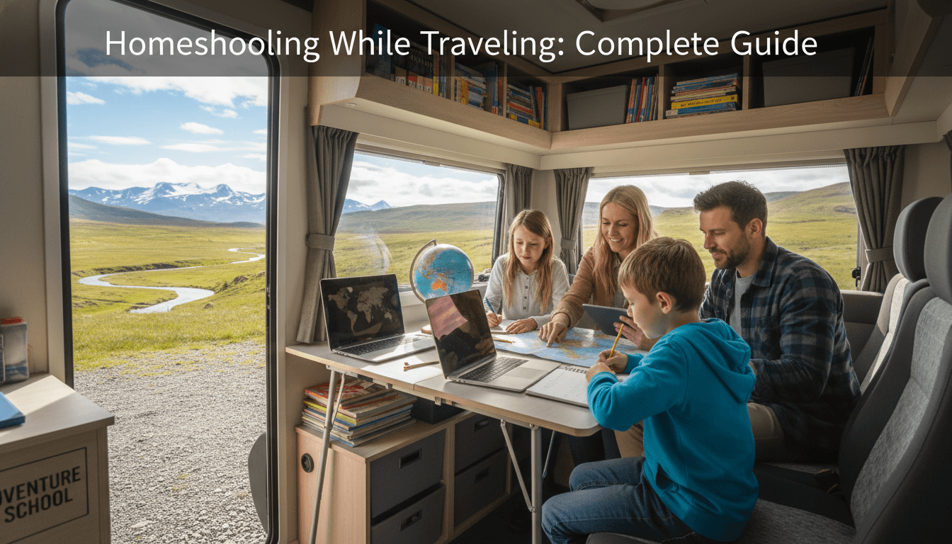 Homeschooling While Traveling: Complete Guide