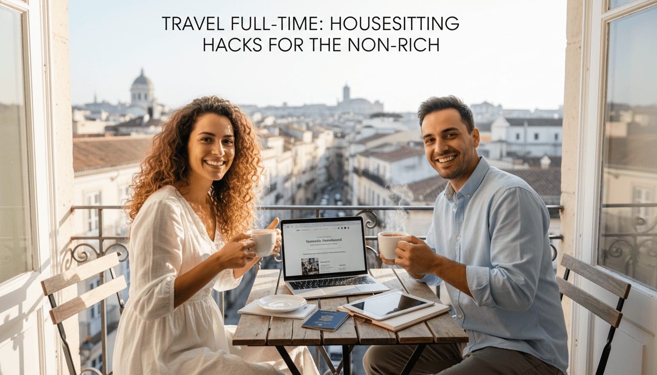 How to travel full-time without being rich by using housesitting