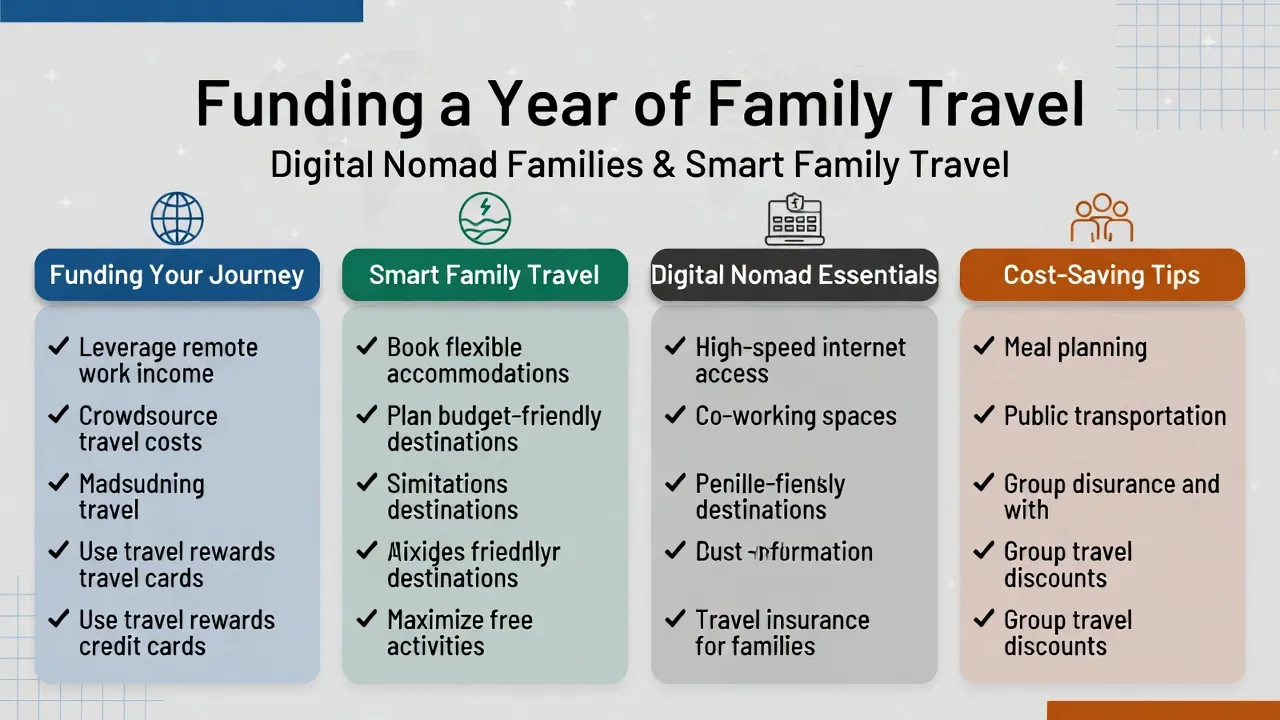 How to Fund a Year of Family Travel