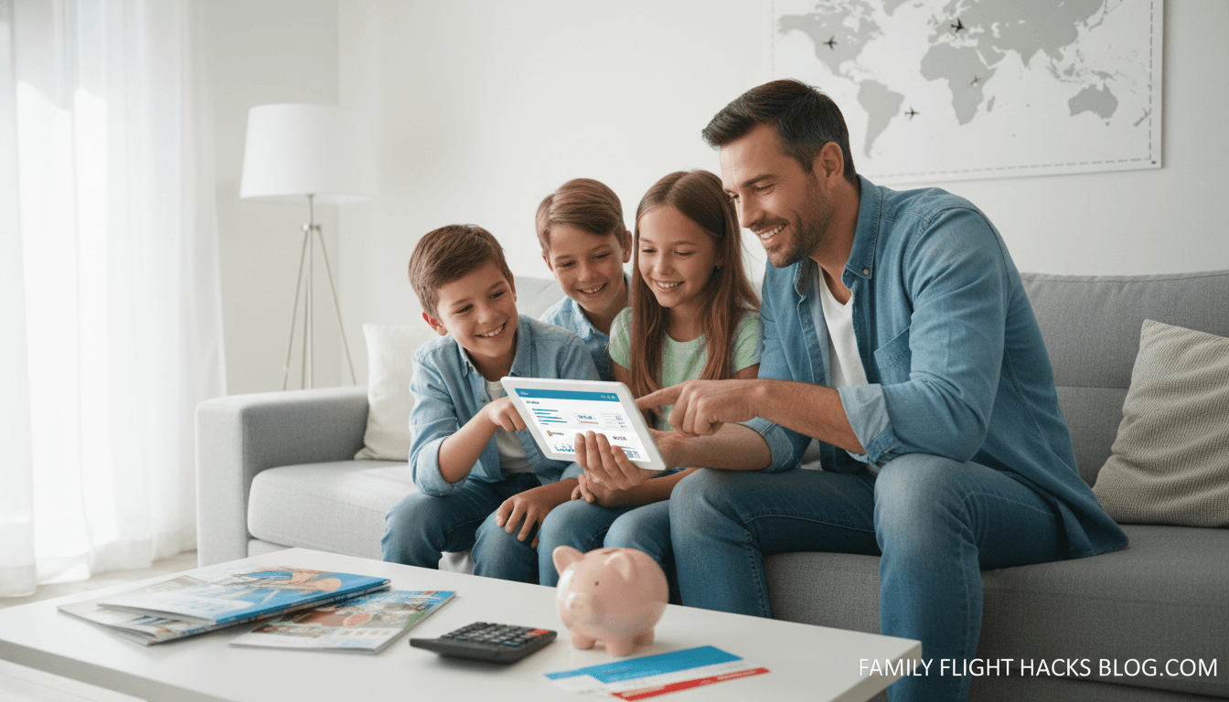 How to Save Money on Family Flights