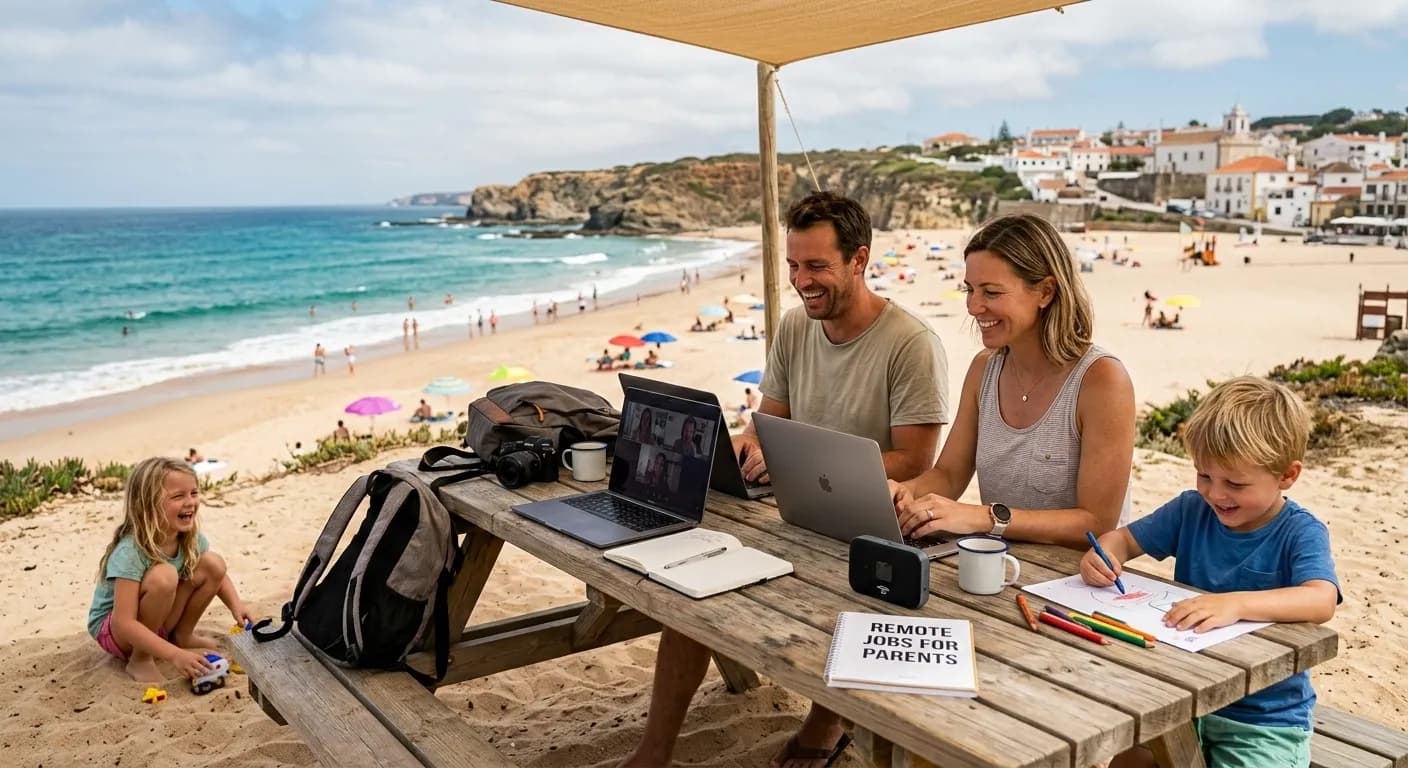 Remote Jobs for Parents Who Love Traveling
