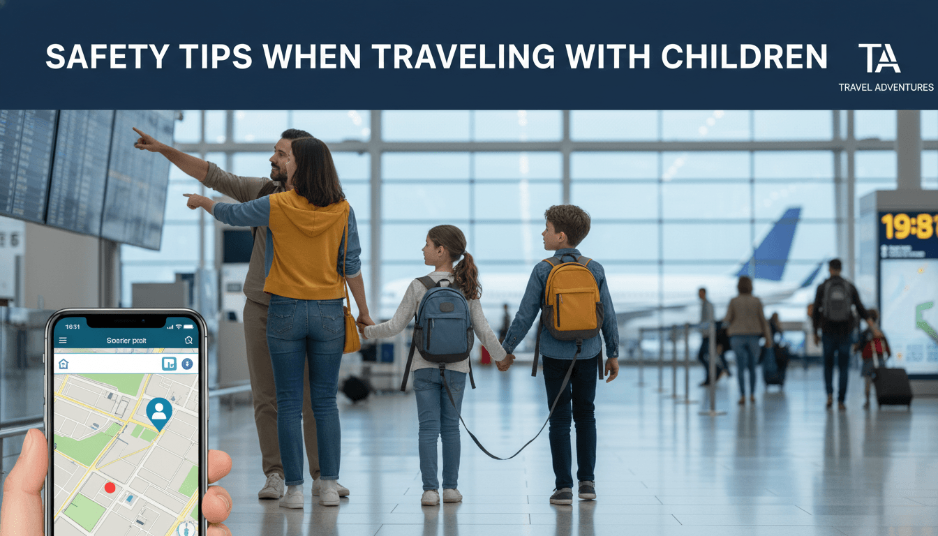 Safety Tips When Traveling With Children
