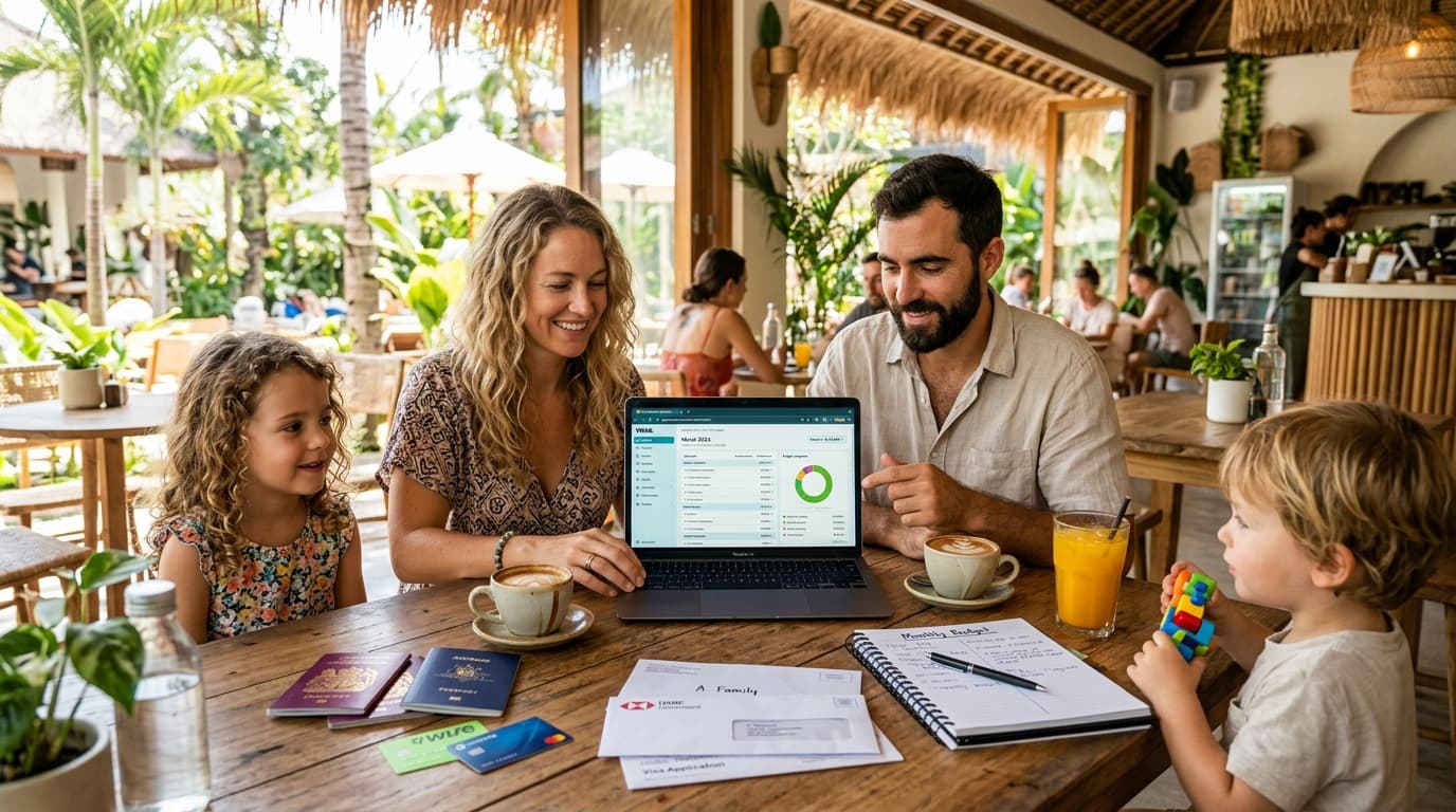 Taxes, Mail & Banking for Nomad Families: The Complete Administrative Guide