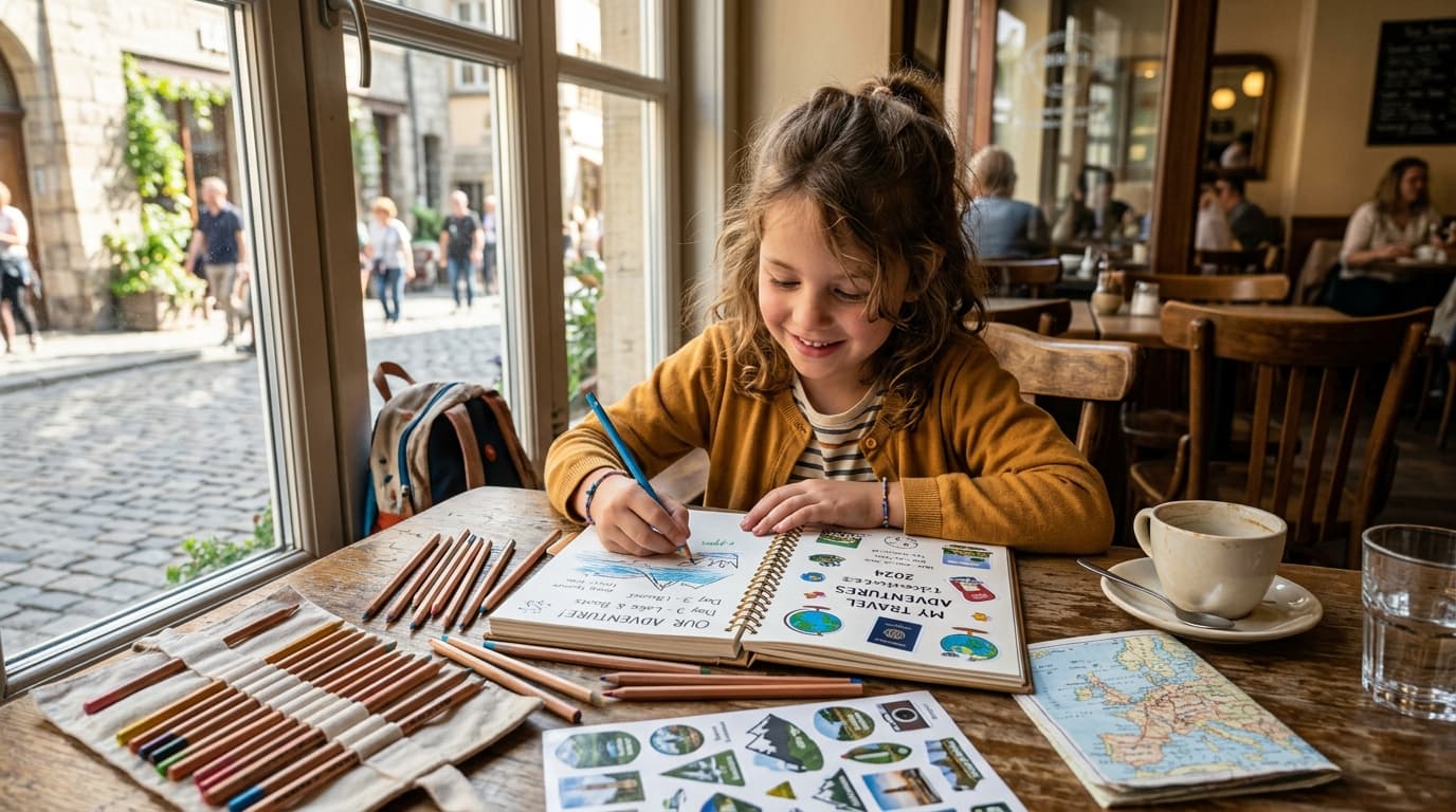 Travel Journaling for Kids: Documenting Your Worldschooling Adventures